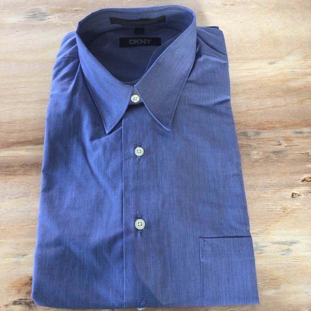DKNY Blue long Sleeve Shirt NWT